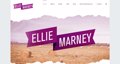 Desktop Screenshot of elliemarney.com